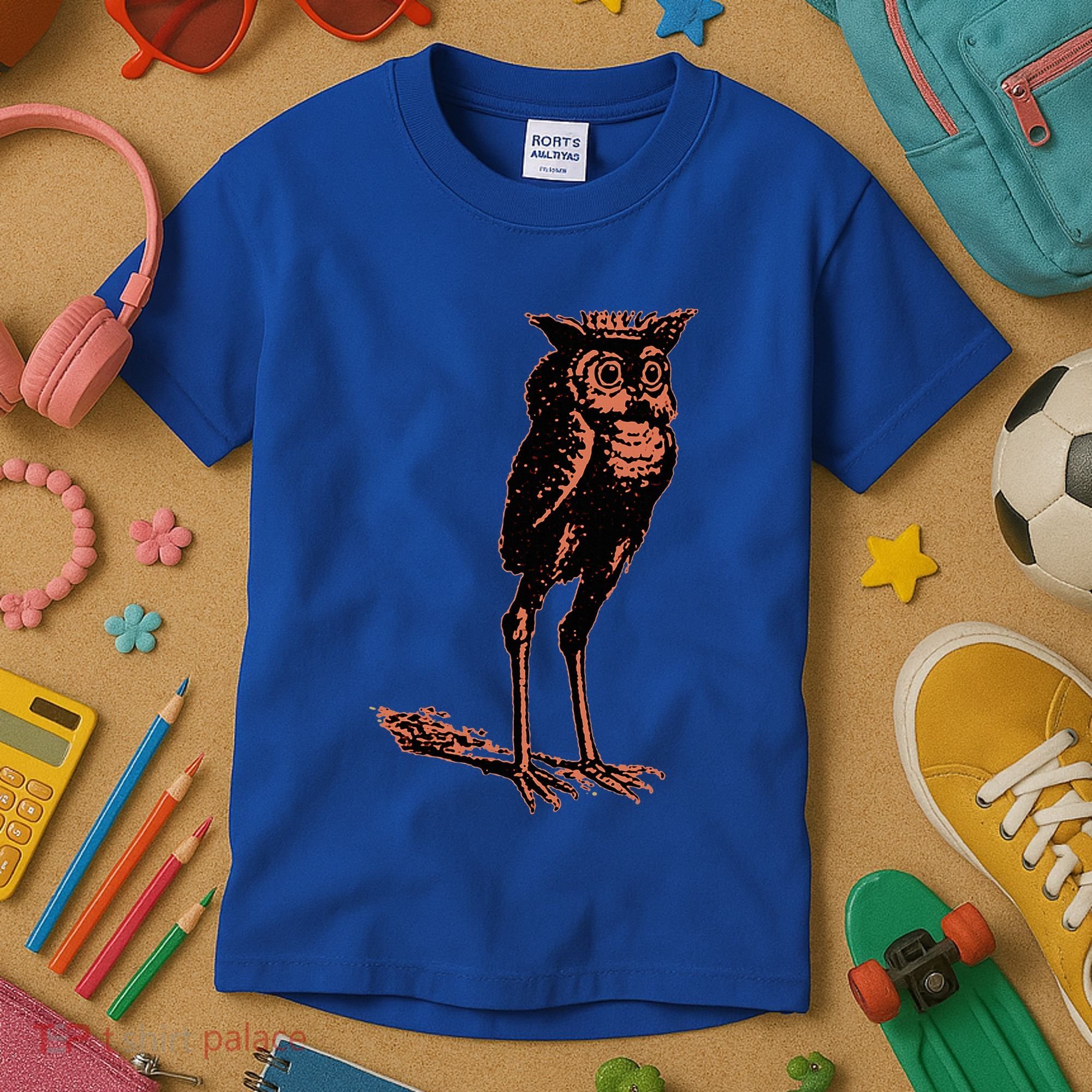 Stolas Goetic Owl Demon Prince Kids T-Shirt