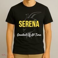 Serena Greatest Of All Time GOAT Serena Williams Professional Tennis Player T-Shirt thumb 3