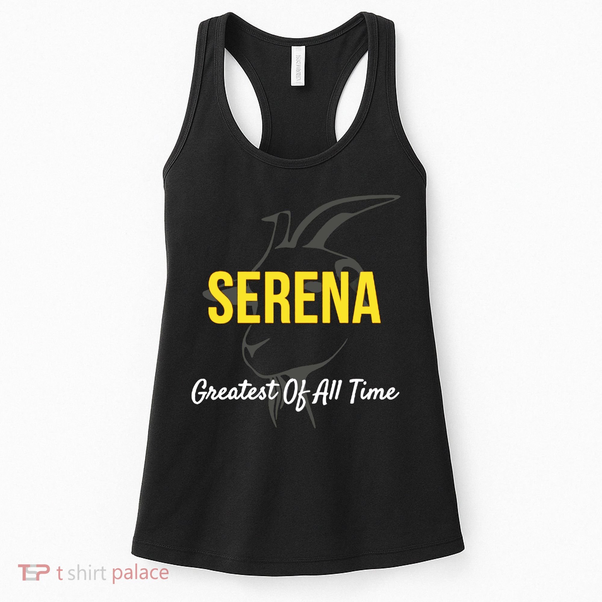 Serena Greatest Of All Time GOAT Serena Williams Professional Tennis Player Women's Tank Top