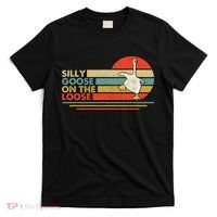 Silly Goose On The Loose Funny Silly Goose Honk University T-Shirt thumb 0