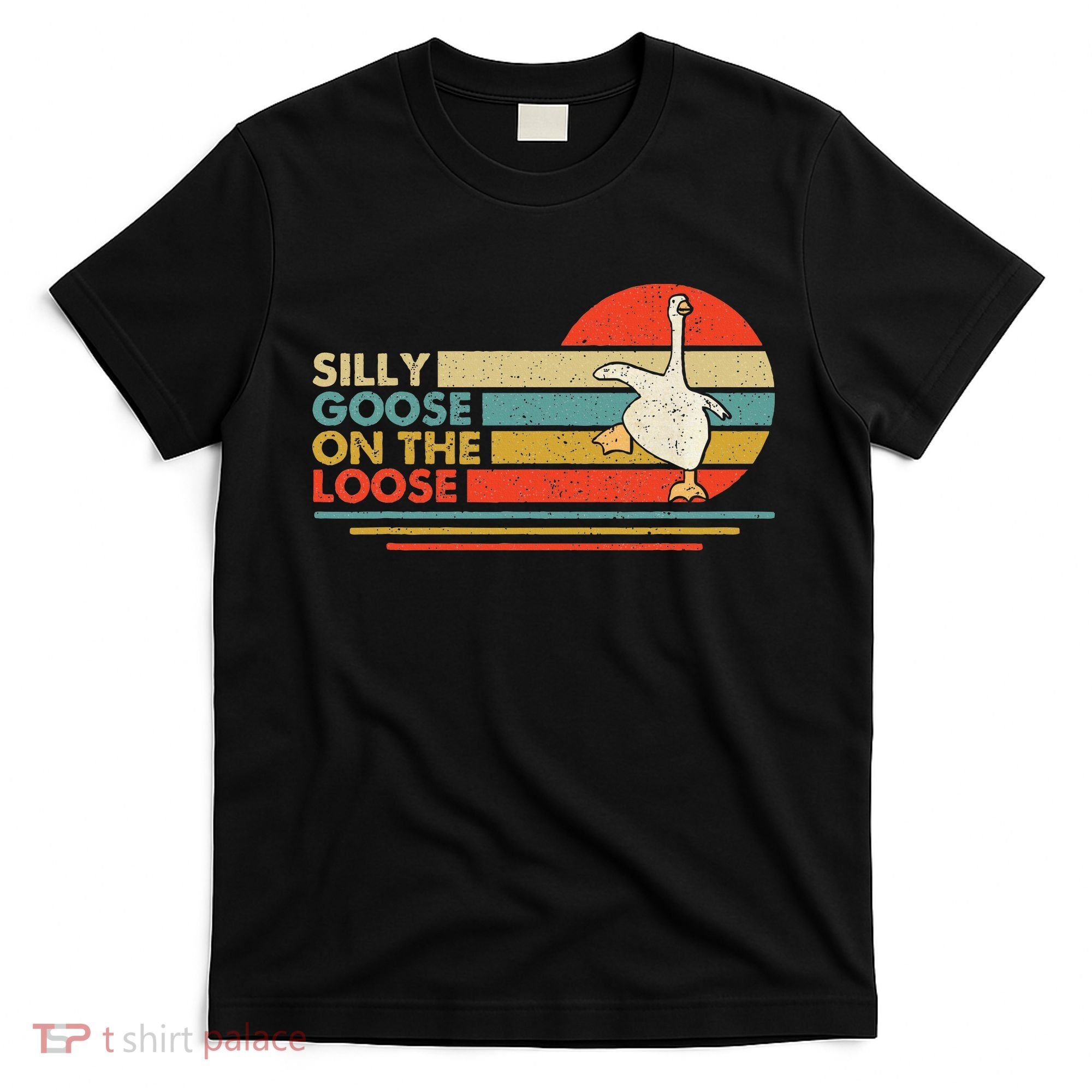 Silly Goose On The Loose Funny Silly Goose Honk University T-Shirt