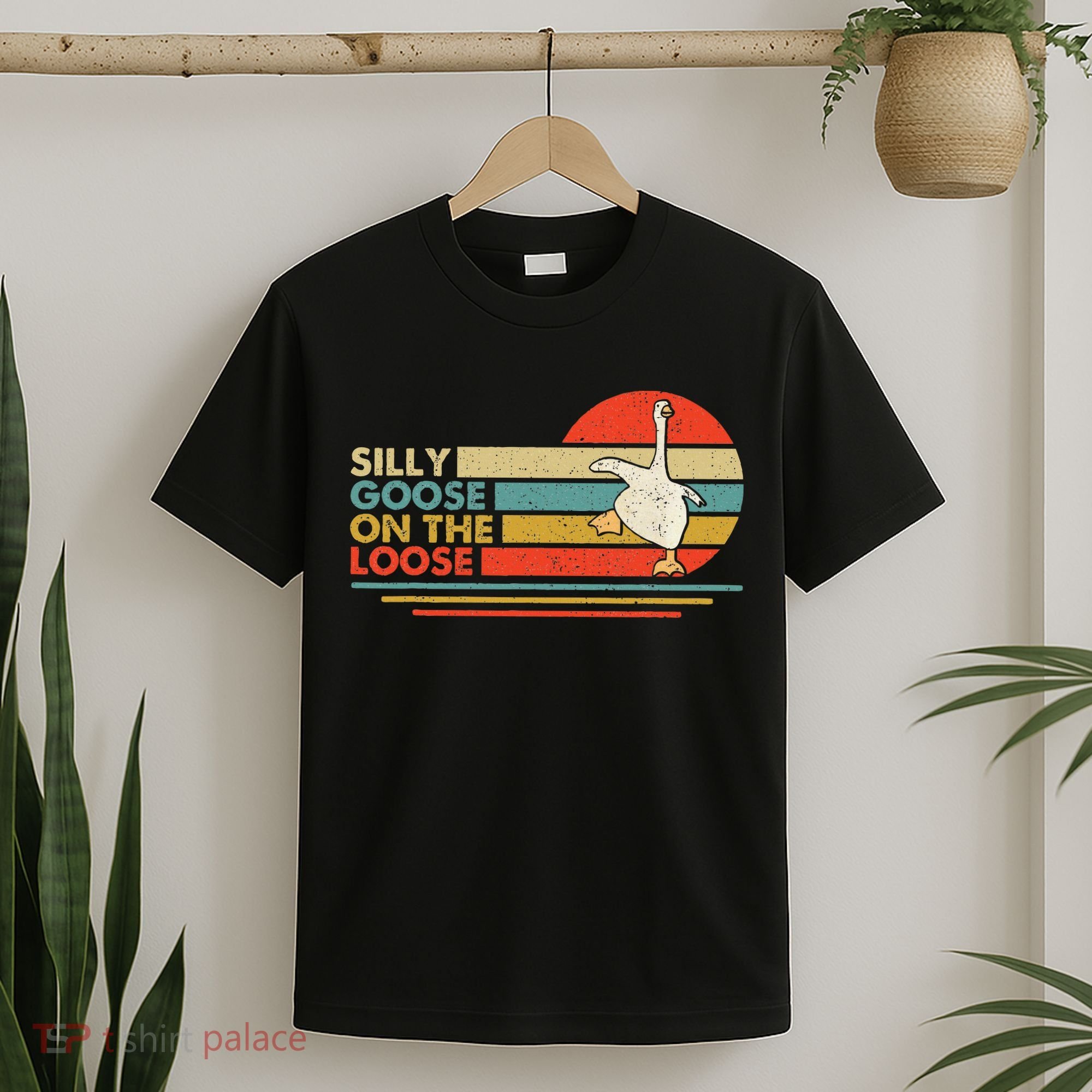 Silly Goose On The Loose Funny Silly Goose Honk University T-Shirt