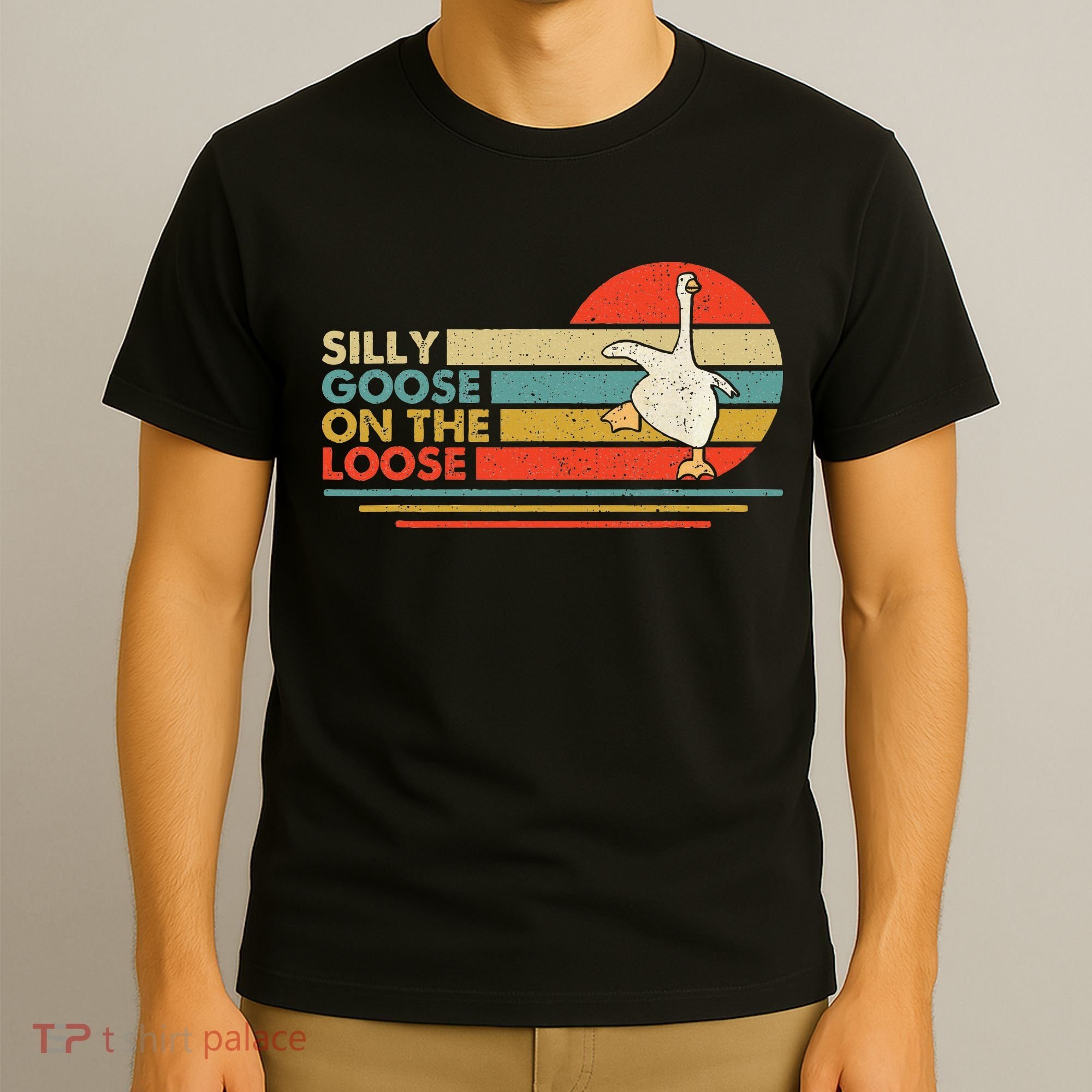 Silly Goose On The Loose Funny Silly Goose Honk University T-Shirt