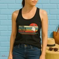 Silly Goose On The Loose Funny Silly Goose Honk University Women's Tank Top thumb 2