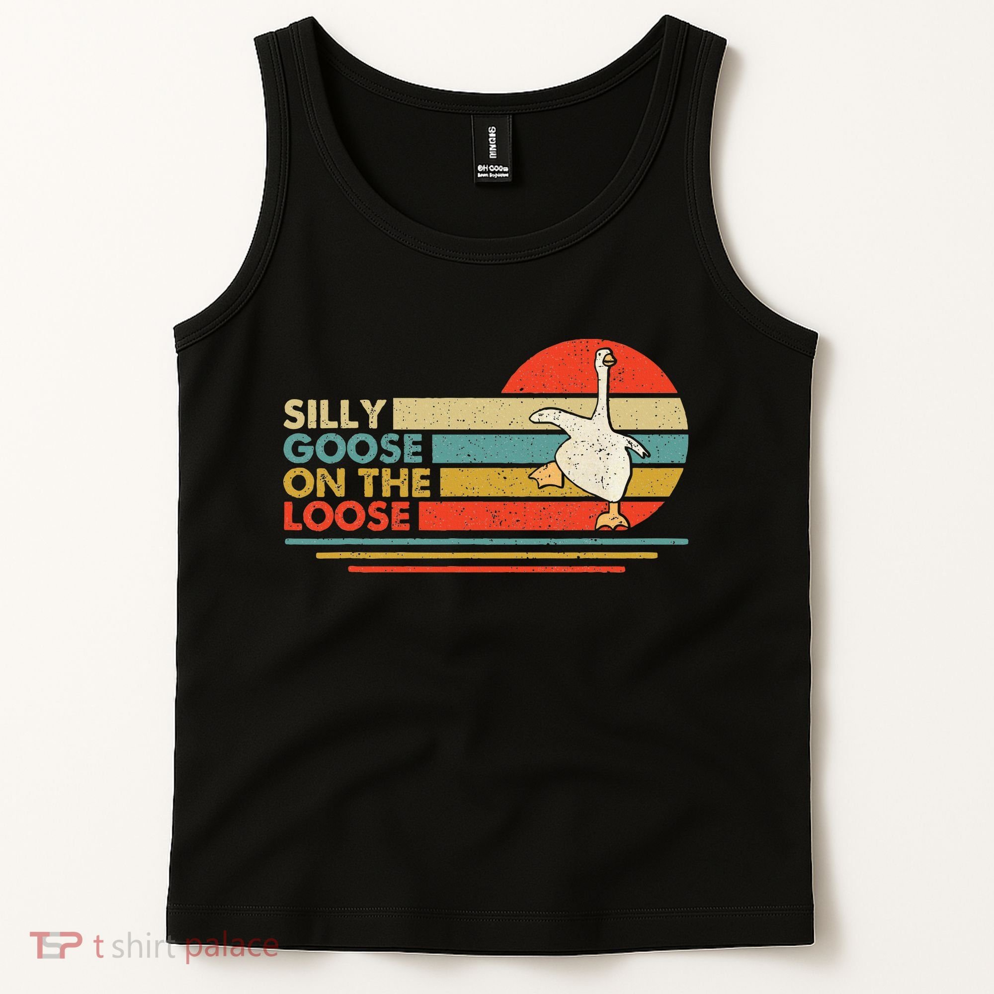 Silly Goose On The Loose Funny Silly Goose Honk University Tank Top