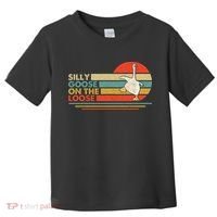 Silly Goose On The Loose Funny Silly Goose Honk University Toddler T-Shirt thumb 0