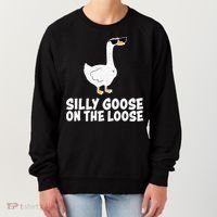 Silly Goose On The Loose Women's Sweatshirt thumb 0