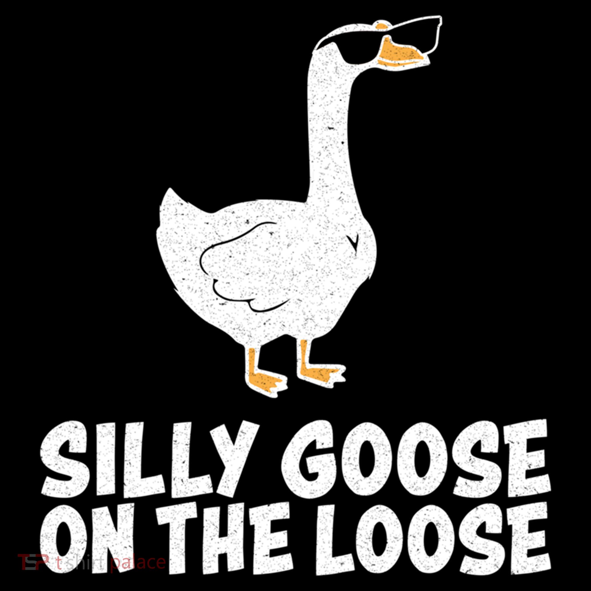 Silly Goose On The Loose Women's Hoodie