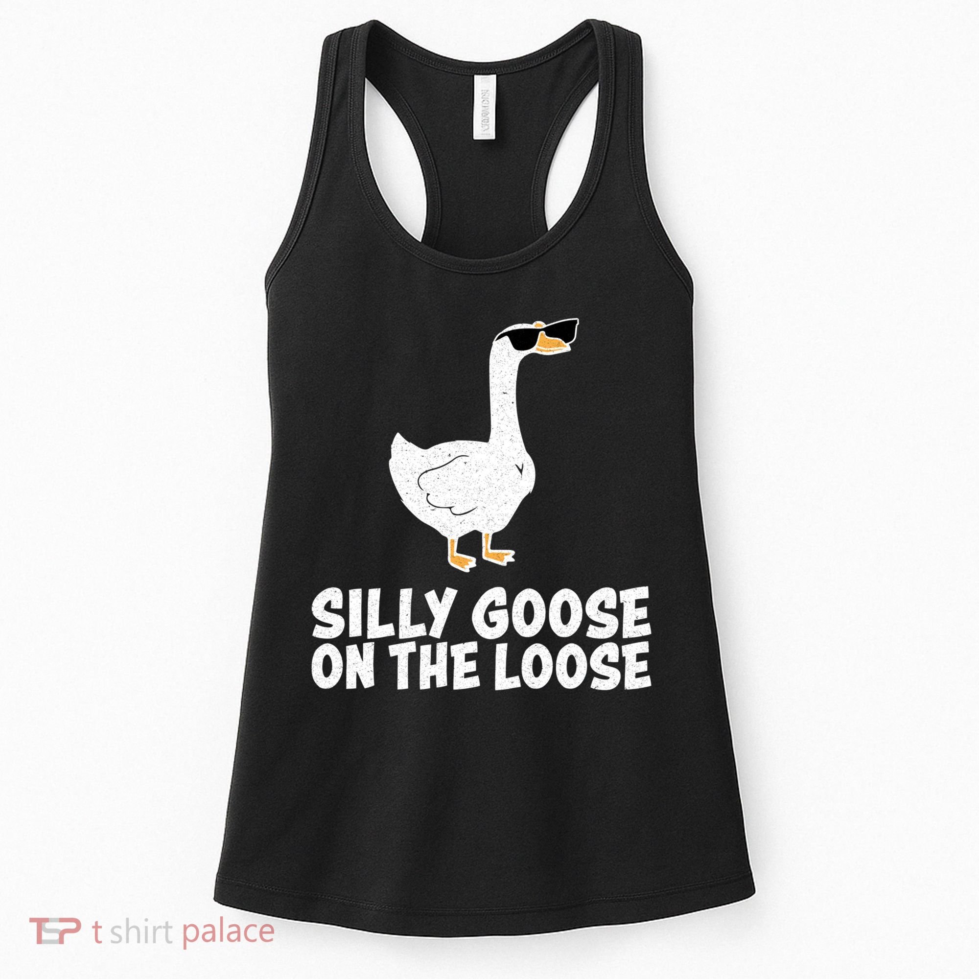 Silly Goose On The Loose Women's Tank Top