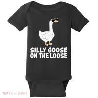 Silly Goose On The Loose Baby Bodysuit thumb 0