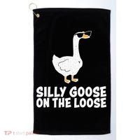 Silly Goose On The Loose Golf Towel thumb 0