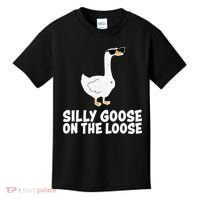 Silly Goose On The Loose Kids T-Shirt thumb 0