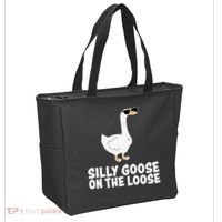 Silly Goose On The Loose Tote Bag thumb 2