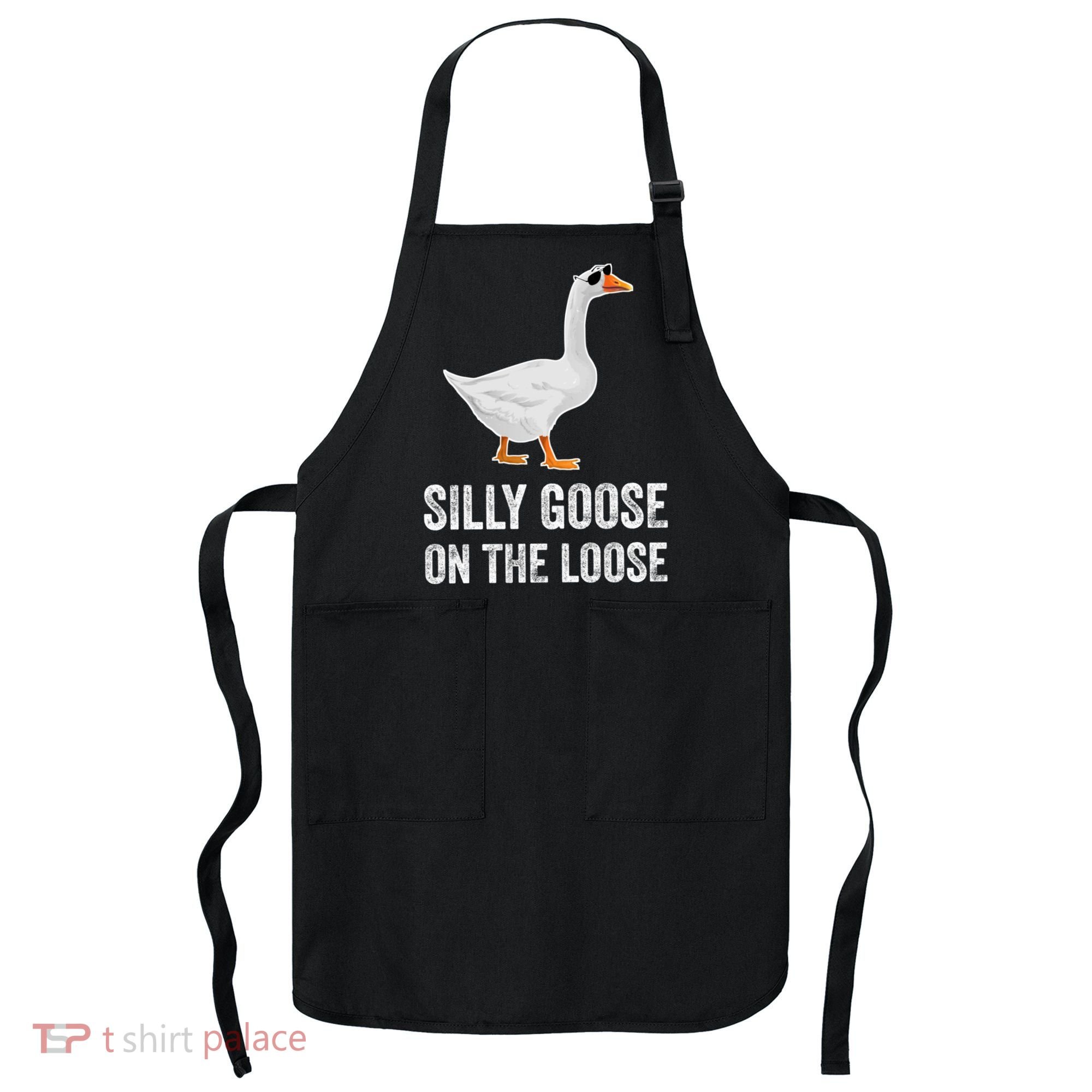 Silly Goose On The Loose Funny Goose Apron