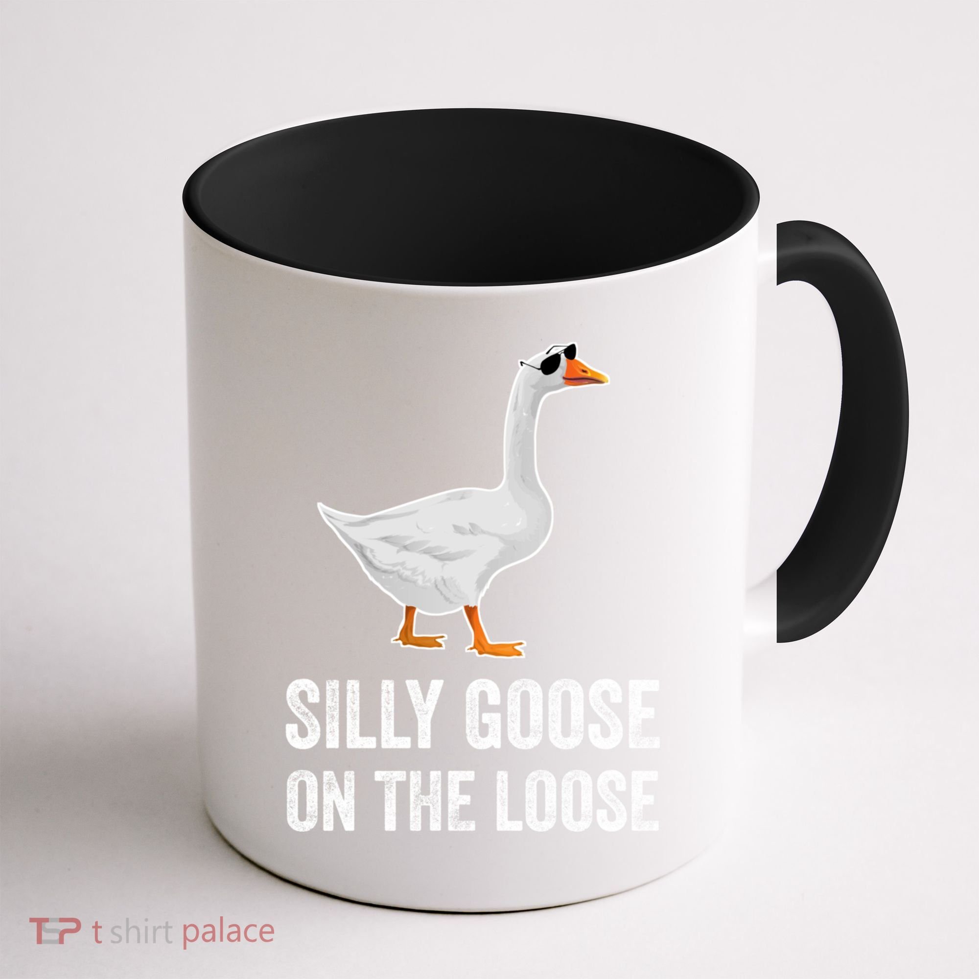 Silly Goose On The Loose Funny Goose Coffee Mug