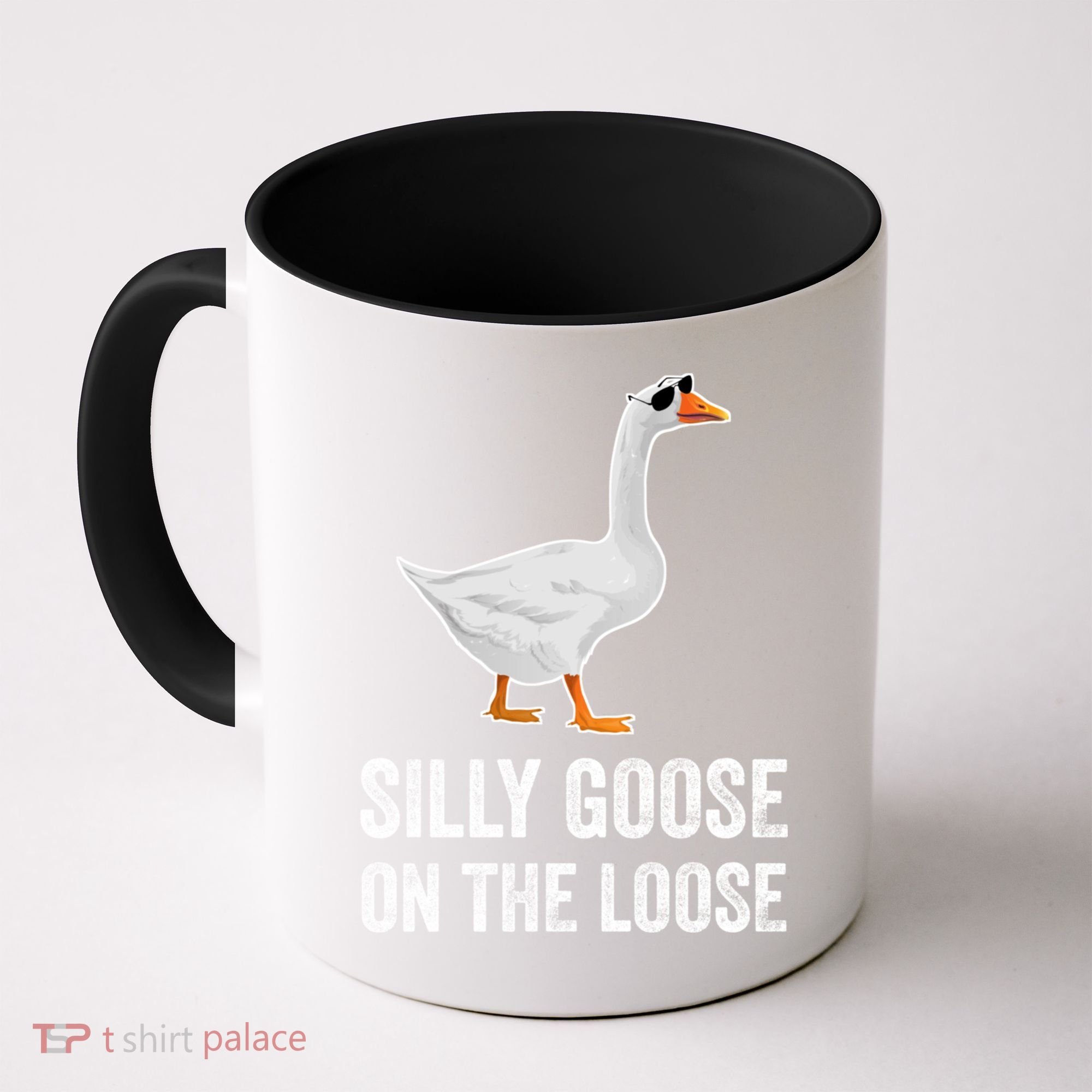 Silly Goose On The Loose Funny Goose Coffee Mug