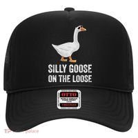Silly Goose On The Loose Funny Goose Hat thumb 0