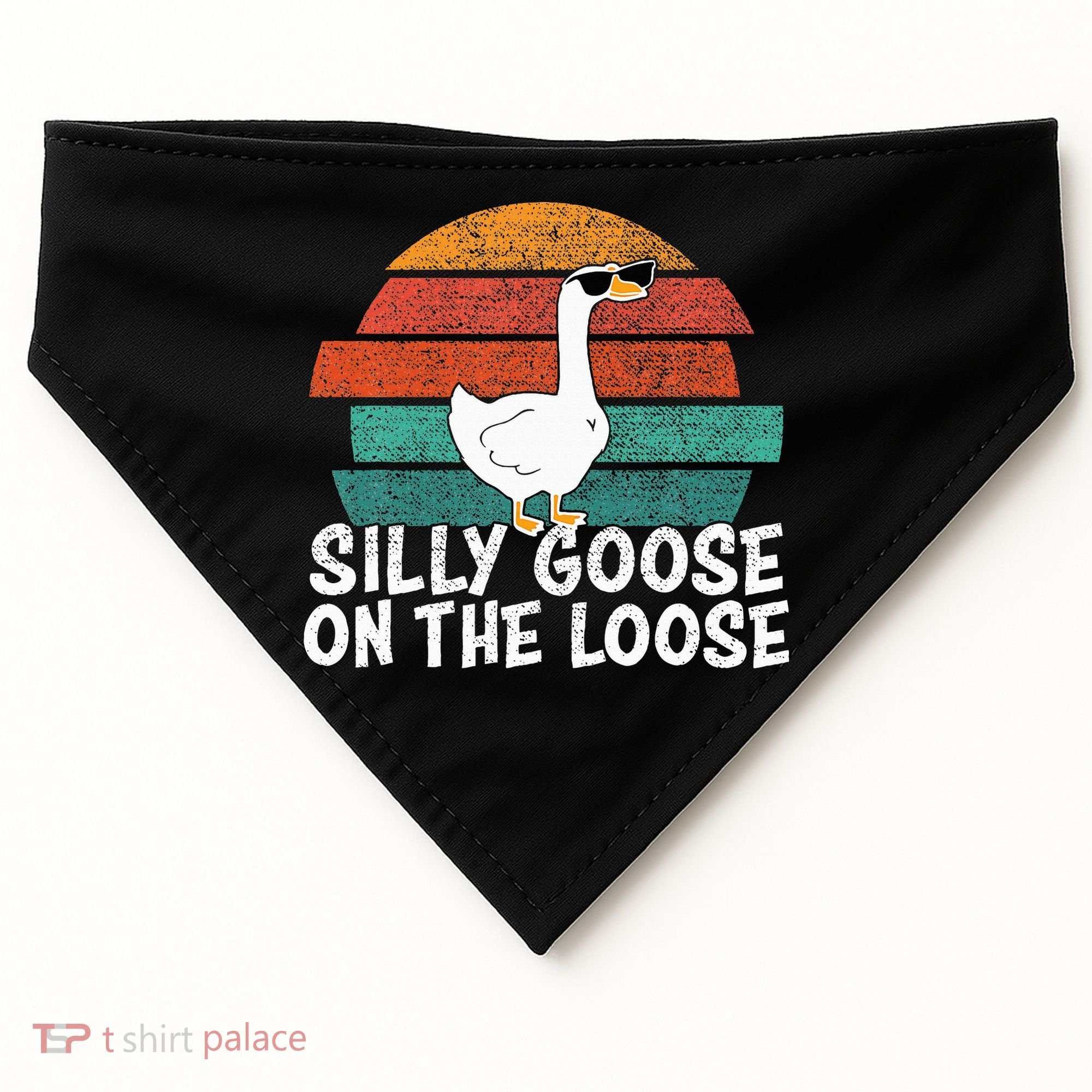 Silly Goose On The Loose USA-Made Doggie Bandana