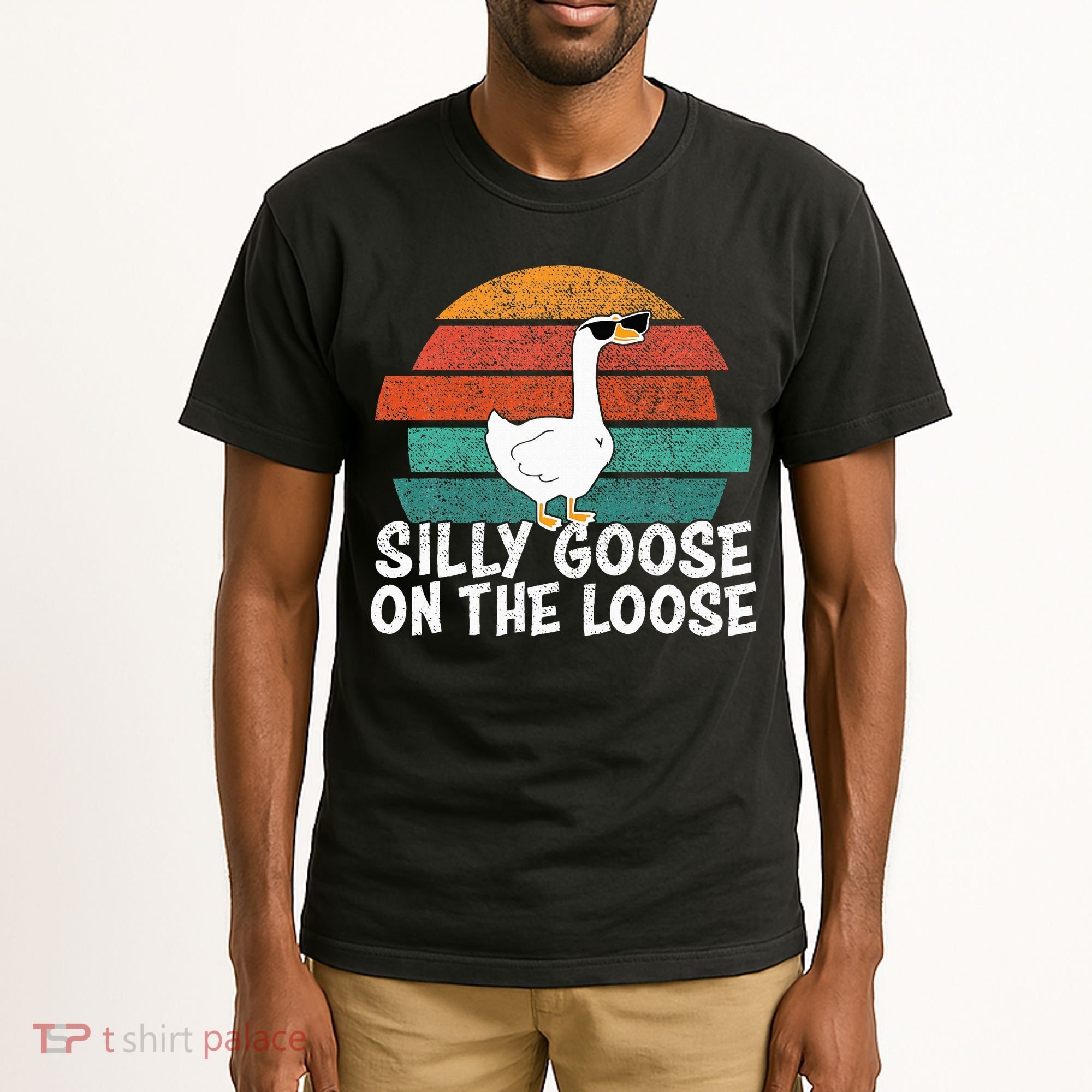Silly Goose On The Loose Tall T-Shirt
