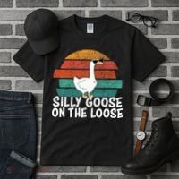 Silly Goose On The Loose Tall T-Shirt thumb 3