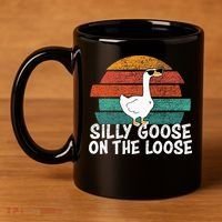 Silly Goose On The Loose 11oz C Handle Ceramic Mug thumb 4