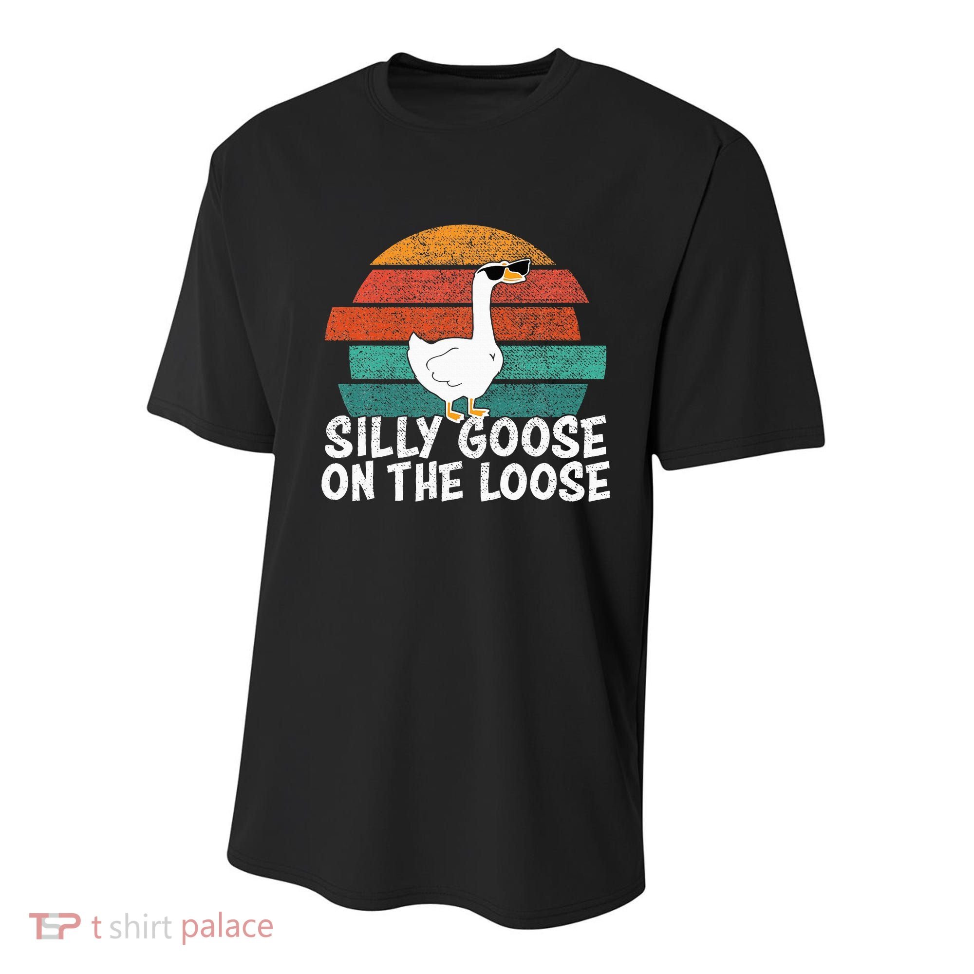 Silly Goose On The Loose Youth Performance Sprint T-Shirt