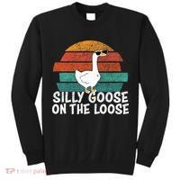 Silly Goose On The Loose Tall Sweatshirt thumb 0