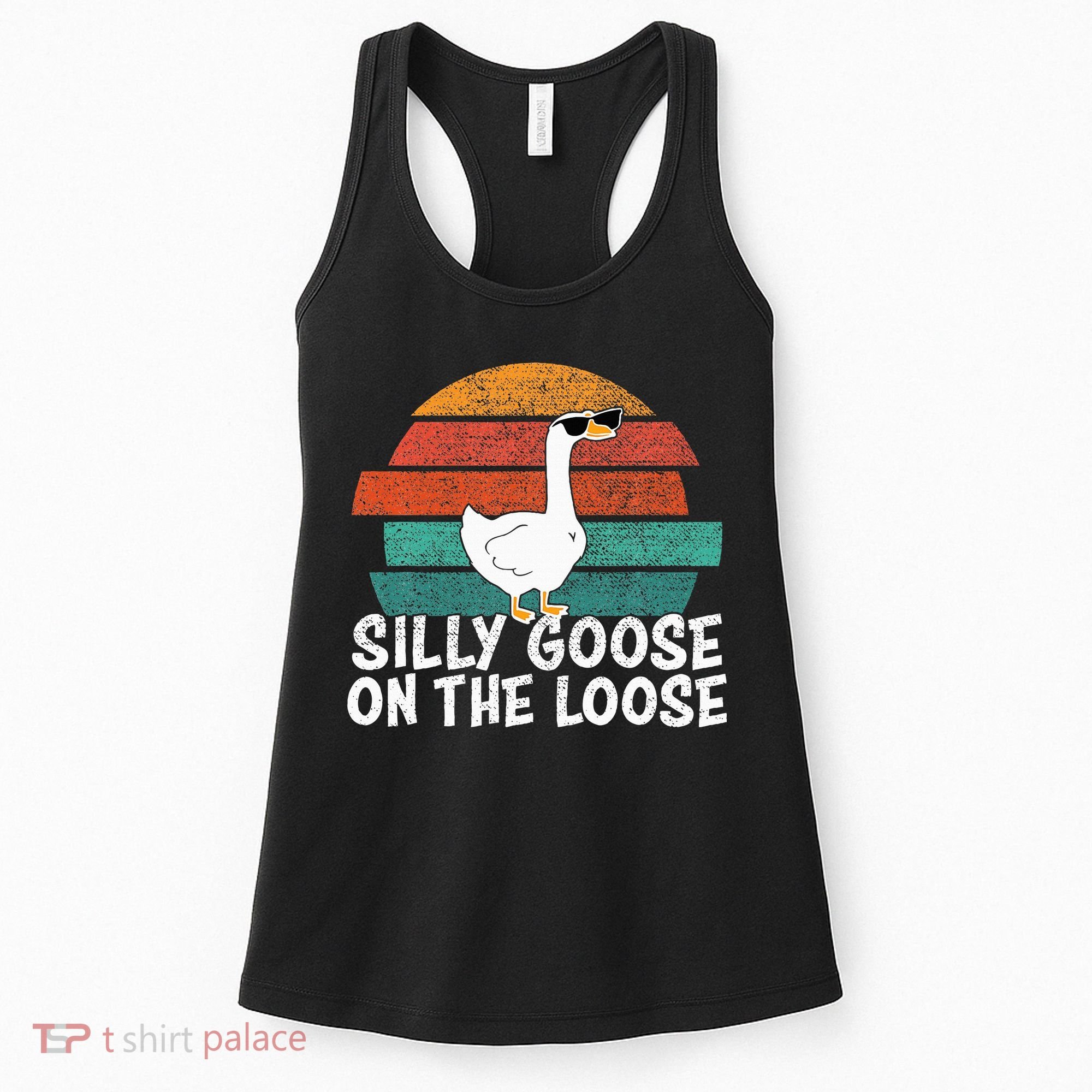 Silly Goose On The Loose Women's Tank Top