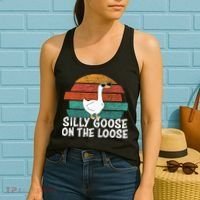 Silly Goose On The Loose Women's Tank Top thumb 2