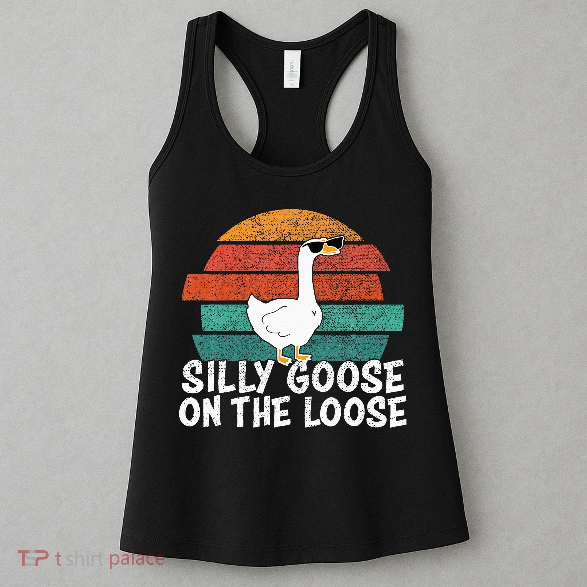 Silly Goose On The Loose Women's Tank Top