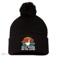 Silly Goose On The Loose Pom Pom 12in Knit Beanie thumb 0