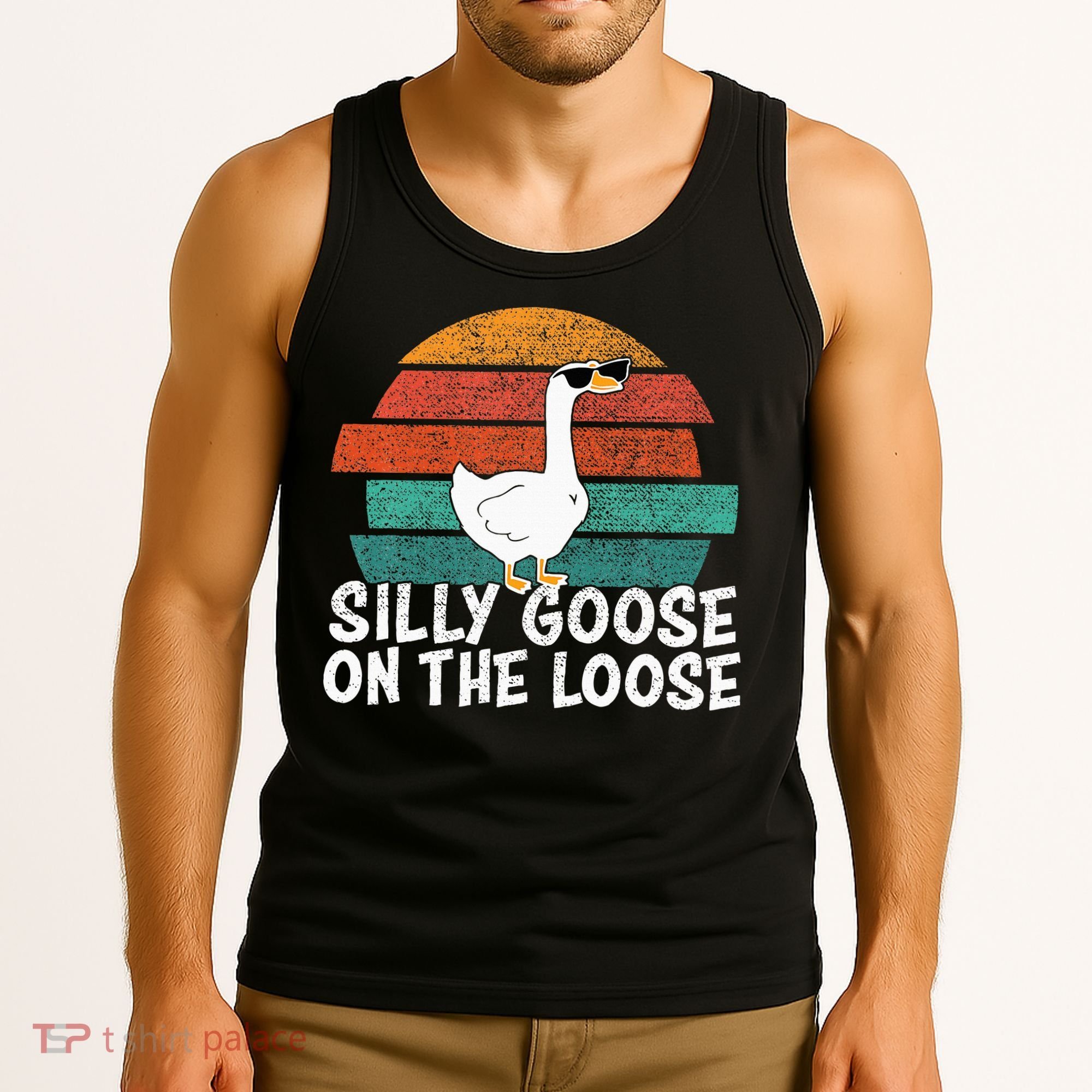 Silly Goose On The Loose Tank Top