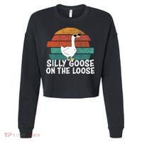 Silly Goose On The Loose Cropped Pullover Crew thumb 0