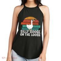 Silly Goose On The Loose Women's Perfect Tri Rocker Tank thumb 2