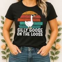 Silly Goose On The Loose Women's T-Shirt thumb 2