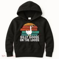 Silly Goose On The Loose Kids Hoodie thumb 0