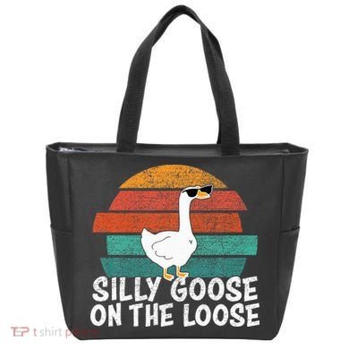 Silly Goose On The Loose Tote Bag
