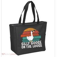 Silly Goose On The Loose Tote Bag thumb 2