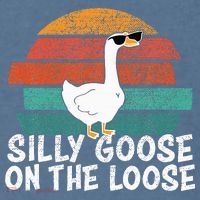 Silly Goose On The Loose Garment-Dyed Sweatshirt thumb 2