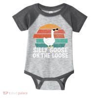 Silly Goose On The Loose Infant Baby Jersey Bodysuit thumb 0