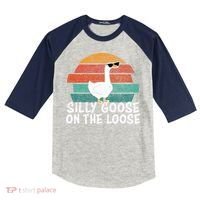 Silly Goose On The Loose Kids Colorblock Raglan Jersey thumb 0