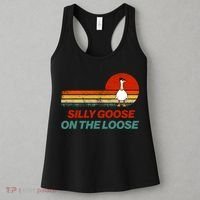 Silly Goose On The Loose Women's Tank Top thumb 3
