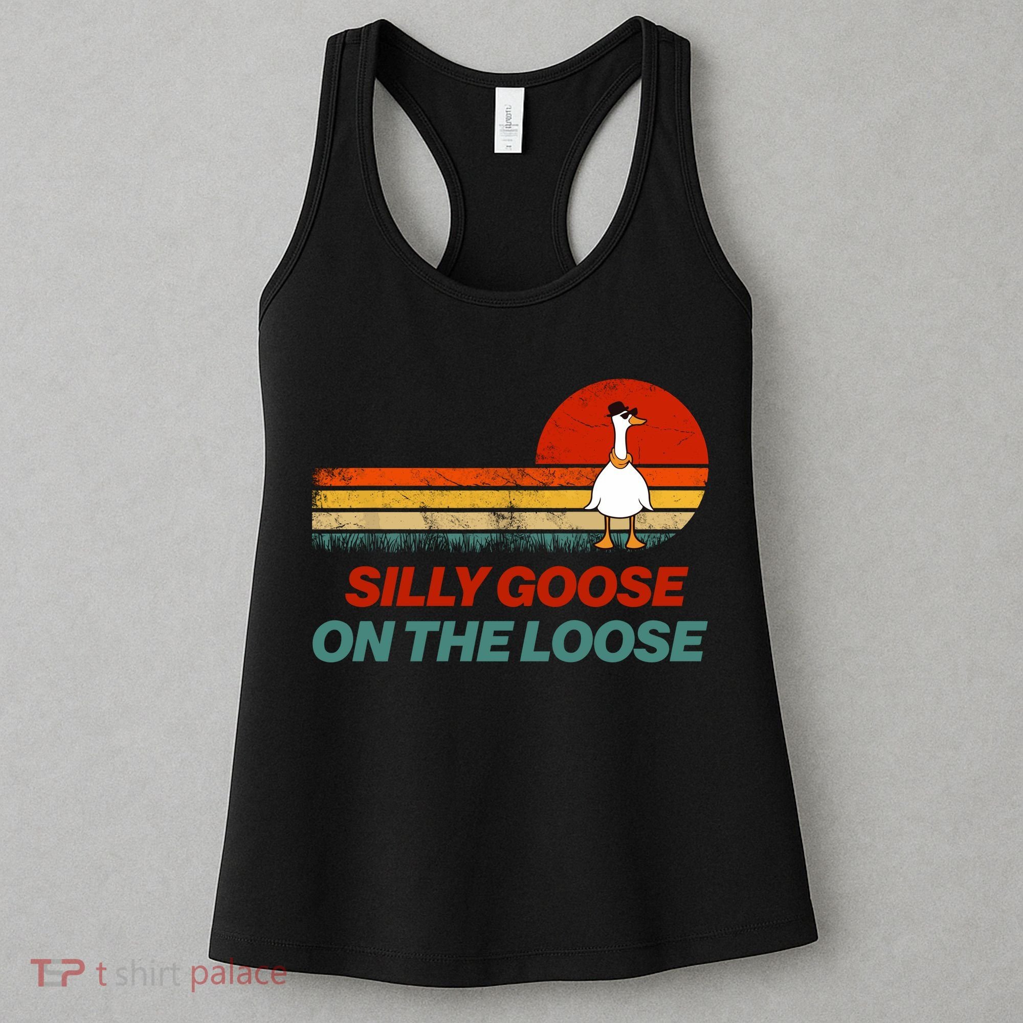 Silly Goose On The Loose Women's Tank Top