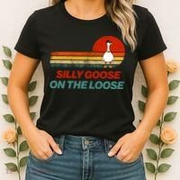 Silly Goose On The Loose Women's T-Shirt thumb 2