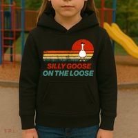 Silly Goose On The Loose Kids Hoodie thumb 3