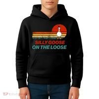 Silly Goose On The Loose Kids Hoodie thumb 4