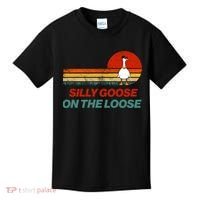 Silly Goose On The Loose Kids T-Shirt thumb 0