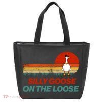 Silly Goose On The Loose Tote Bag thumb 0