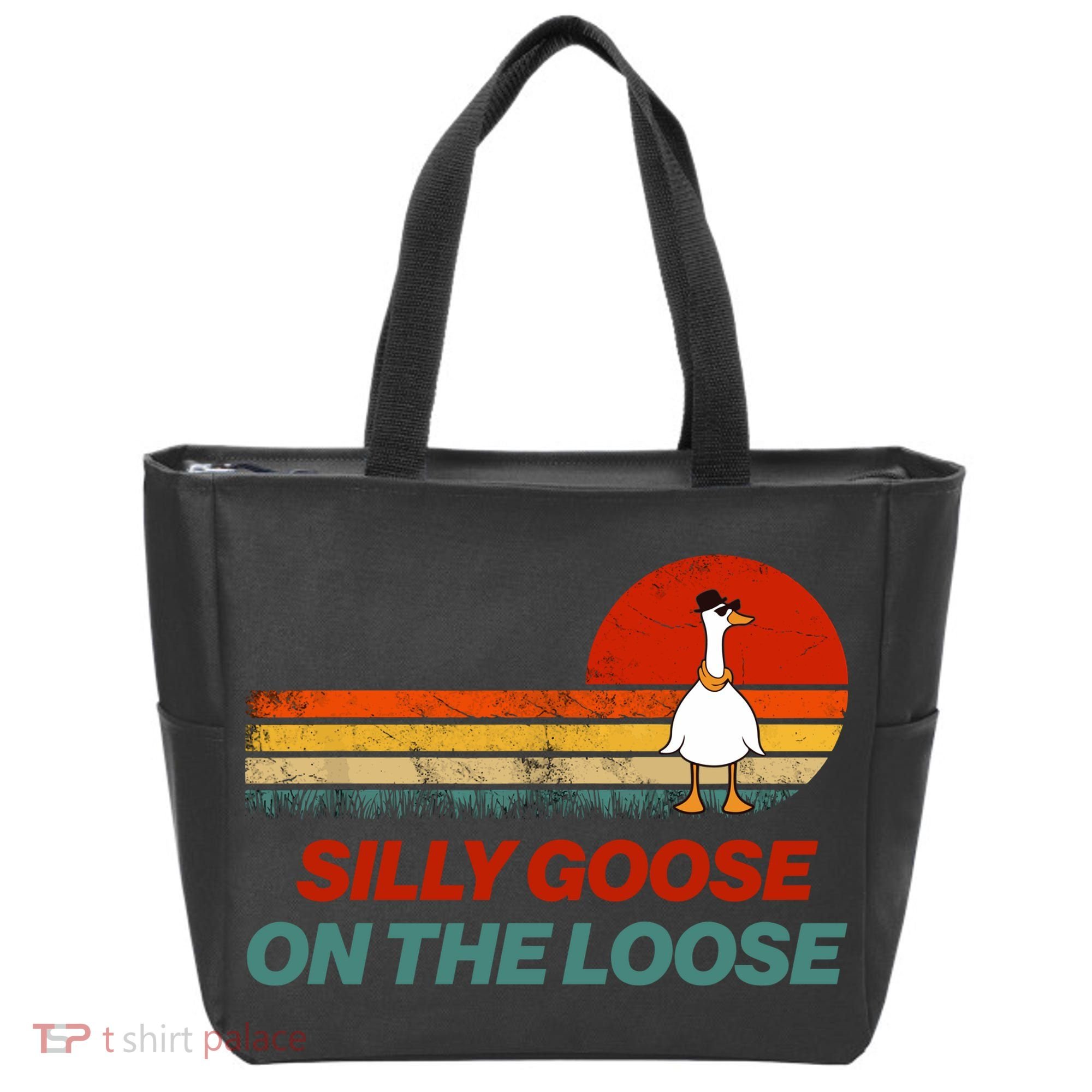 Silly Goose On The Loose Tote Bag