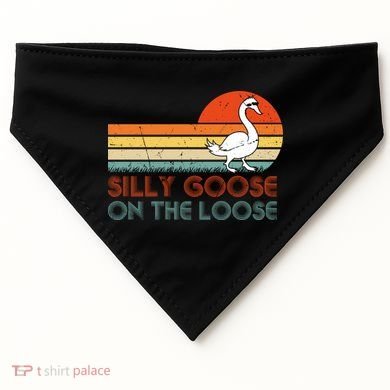 Silly Goose On The Loose USA-Made Doggie Bandana